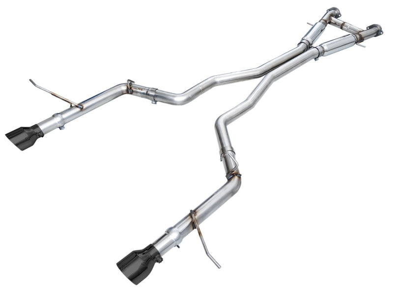 AWE Tuning 18-23 Dodge Durango SRT & Hellcat Track Edition Exhaust - Diamond Black Tips AWE Tuning 18-23 Dodge Durango SRT & Hellcat Track Edition Exhaust - Diamond Black Tips