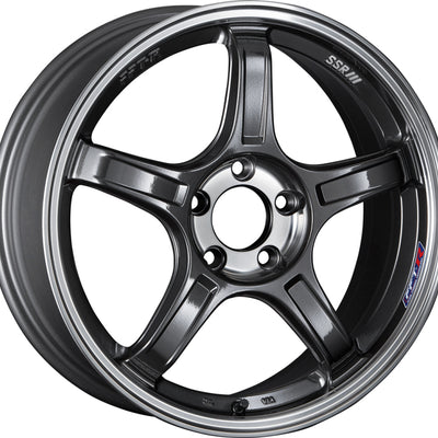 SSR GTX03 19x8.5 5x114.3 38mm Offset Black Graphite Wheel