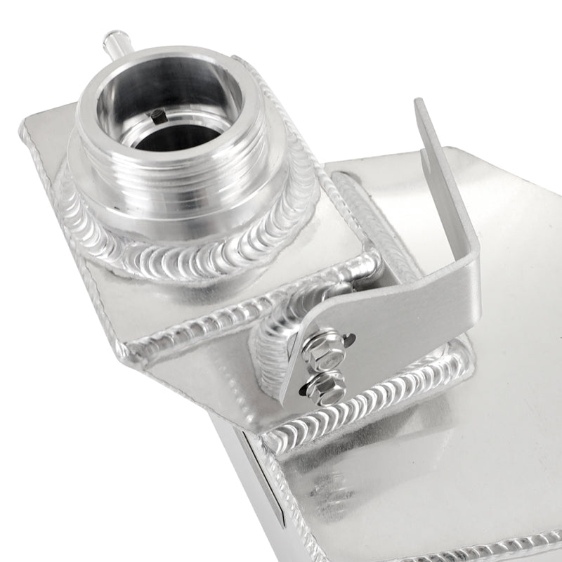 Mishimoto 13-2018 Ram 6.7L Cummins Aluminum Degas Tank - Natural Mishimoto 13-2018 Ram 6.7L Cummins Aluminum Degas Tank - Natural