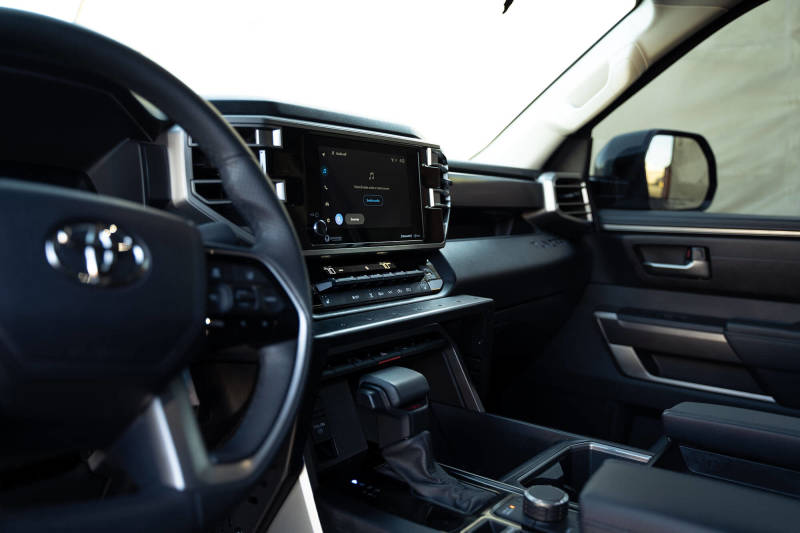 DV8 Offroad 22-23 Toyota Tundra Center Console Molle Panels/Device Mount DV8 Offroad 22-23 Toyota Tundra Center Console Molle Panels/Device Mount