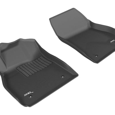 3D MAXpider 2013-2015 Chevrolet Malibu Kagu 1st Row Floormat - Black