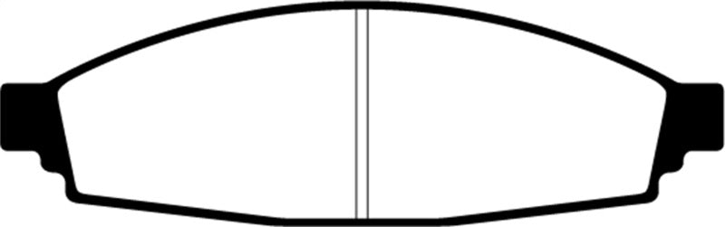 EBC 03-06 Lincoln Aviator 4.6 Greenstuff Front Brake Pads EBC 03-06 Lincoln Aviator 4.6 Greenstuff Front Brake Pads