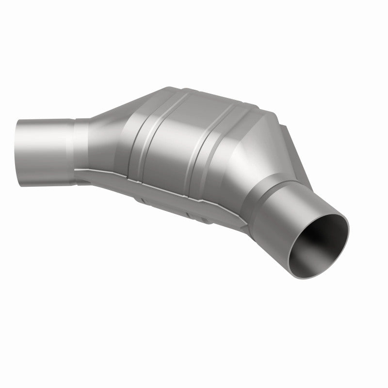 MagnaFlow Conv Universal 2.25 inch Angled O/O PC2 Front MagnaFlow Conv Universal 2.25 inch Angled O/O PC2 Front