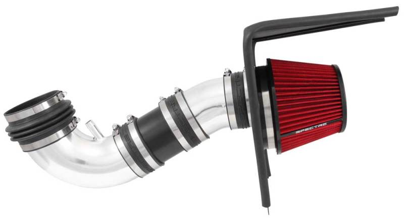 Spectre 08-09 Pontiac G8 V8-6.0/6.2L F/I Air Intake Kit - Polished w/Red Filter Spectre 08-09 Pontiac G8 V8-6.0/6.2L F/I Air Intake Kit - Polished w/Red Filter