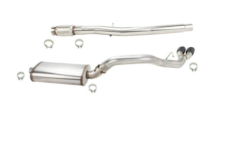 Kooks 2019+ GM 1500 Series Truck 6.2L CC w/ Short Box OEM x 3-1/2in SS Catback Exhaust w/Black Tips Kooks 2019+ GM 1500 Series Truck 6.2L CC w/ Short Box OEM x 3-1/2in SS Catback Exhaust w/Black Tips