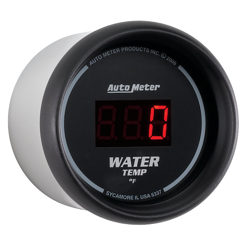 Autometer Black 0-300 F Digital Water Temp Gauge Autometer Black 0-300 F Digital Water Temp Gauge