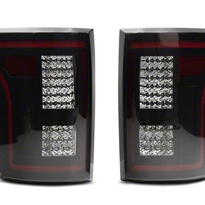 Raxiom 15-17 Ford F-150 w/Non-BLIS LED Tail Lights Sequential Turn Signals- Blk Hsng (Smoked Lens)
