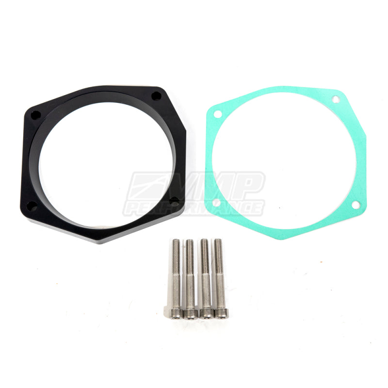VMP Performance 105mm Throttle Body Adapter Plate Kit - Black Anodized VMP Performance 105mm Throttle Body Adapter Plate Kit - Black Anodized