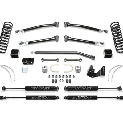 Fabtech 07-18 Jeep JK 4-Door 3in Trail Ii w/Stealth