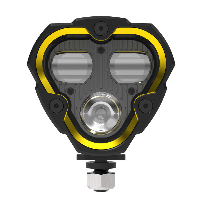 KC HiLiTES FLEX ERA 3 Dual Mode SAE Fog Light - Single Light Master Kit (w/Clear + Yellow Lens) KC HiLiTES FLEX ERA 3 Dual Mode SAE Fog Light - Single Light Master Kit (w/Clear + Yellow Lens)