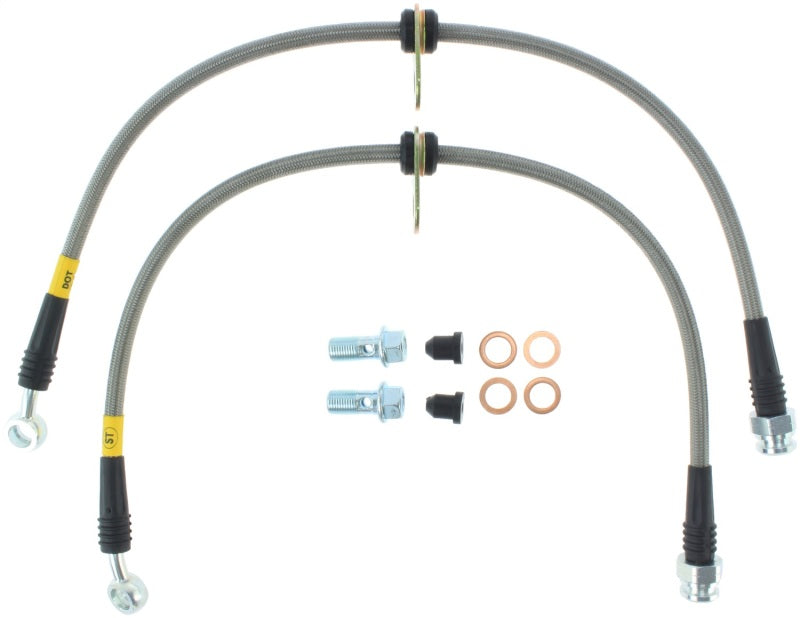 StopTech 02-06 Acura RSX / 04-09 TSX / 03-07 Accord / 09 Accord Coupe & Sedan Rear SS Brake Lines StopTech 02-06 Acura RSX / 04-09 TSX / 03-07 Accord / 09 Accord Coupe & Sedan Rear SS Brake Lines