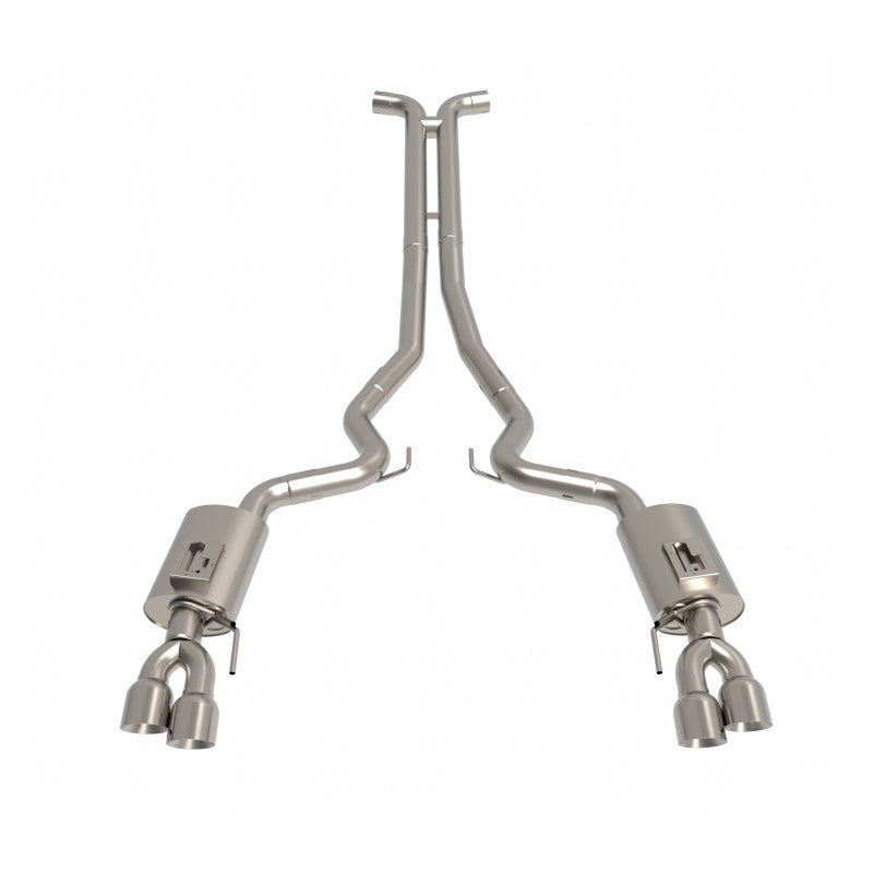 Kooks 2018+ Mustang 5.0L 4V Conv/Coupe Cat-back Exhaust Connect to OEM Conn Point Polished Tips Kooks 2018+ Mustang 5.0L 4V Conv/Coupe Cat-back Exhaust Connect to OEM Conn Point Polished Tips