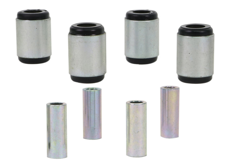 Whiteline Plus 03+ Nissan 350z / Infiniti G35 Rear Upper Inner Control Arm Bushing Kit Whiteline Plus 03+ Nissan 350z / Infiniti G35 Rear Upper Inner Control Arm Bushing Kit