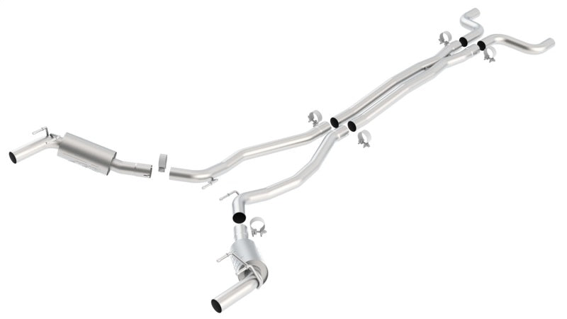 Borla 10-13 Chevy Camaro SS 6.2L V8 ATAK Catback Exhaust Incl. X Pipe works w/GFX Package Borla 10-13 Chevy Camaro SS 6.2L V8 ATAK Catback Exhaust Incl. X Pipe works w/GFX Package