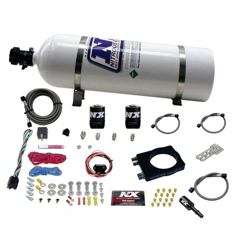 Nitrous Express Dodge Hemi Nitrous Plate Kit (50-400HP) w/15lb Bottle Nitrous Express Dodge Hemi Nitrous Plate Kit (50-400HP) w/15lb Bottle