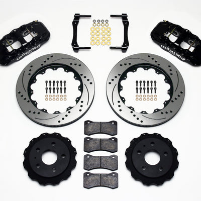 Wilwood AERO4 Rear Kit 14.25in Drilled 2010-2015 Camaro