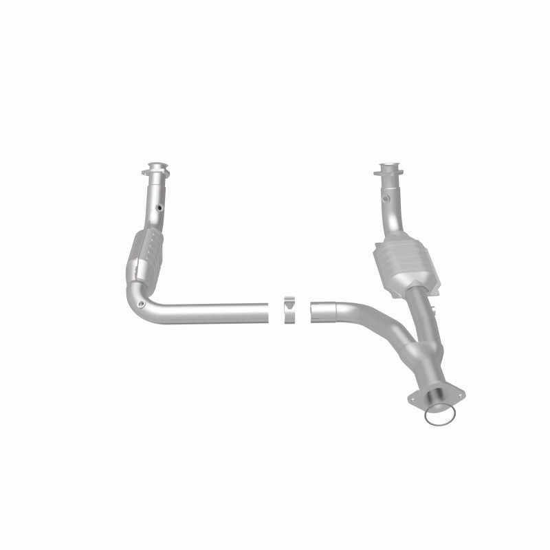 MagnaFlow Conv DF 07-09 Chevrolet/GMC Silverado/Sierra 2500 HD 6.0L Y-Pipe Assembly excludes Classic MagnaFlow Conv DF 07-09 Chevrolet/GMC Silverado/Sierra 2500 HD 6.0L Y-Pipe Assembly excludes Classic