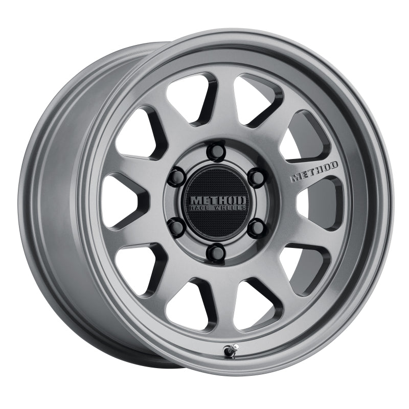 Method MR316 17x8.5 0mm Offset 6x5.5 106.25mm CB Gloss Titanium Wheel Method MR316 17x8.5 0mm Offset 6x5.5 106.25mm CB Gloss Titanium Wheel