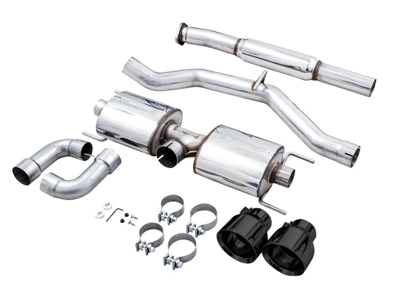 AWE Subaru BRZ/ Toyota GR86/ Toyota 86 Touring Edition Cat-Back Exhaust- Diamond Black Tips AWE Subaru BRZ/ Toyota GR86/ Toyota 86 Touring Edition Cat-Back Exhaust- Diamond Black Tips