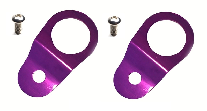 Torque Solution Radiator Mount Combo with Inserts (Purple) : Mitsubishi Evolution 7/8/9 Torque Solution Radiator Mount Combo with Inserts (Purple) : Mitsubishi Evolution 7/8/9