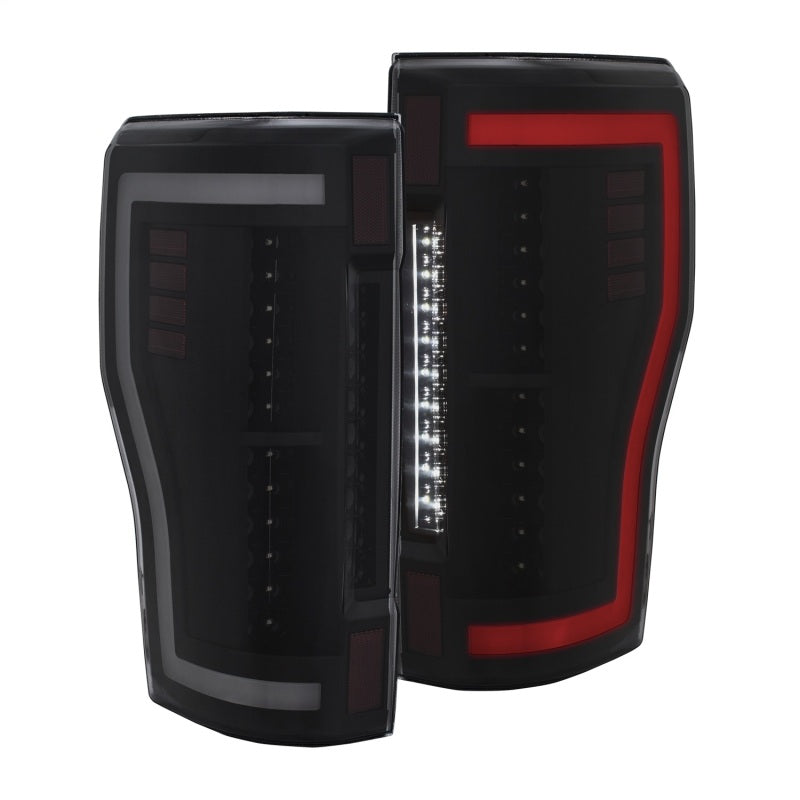 ANZO 2017+ Ford F-250 LED Taillights - Black/Smoke ANZO 2017+ Ford F-250 LED Taillights - Black/Smoke