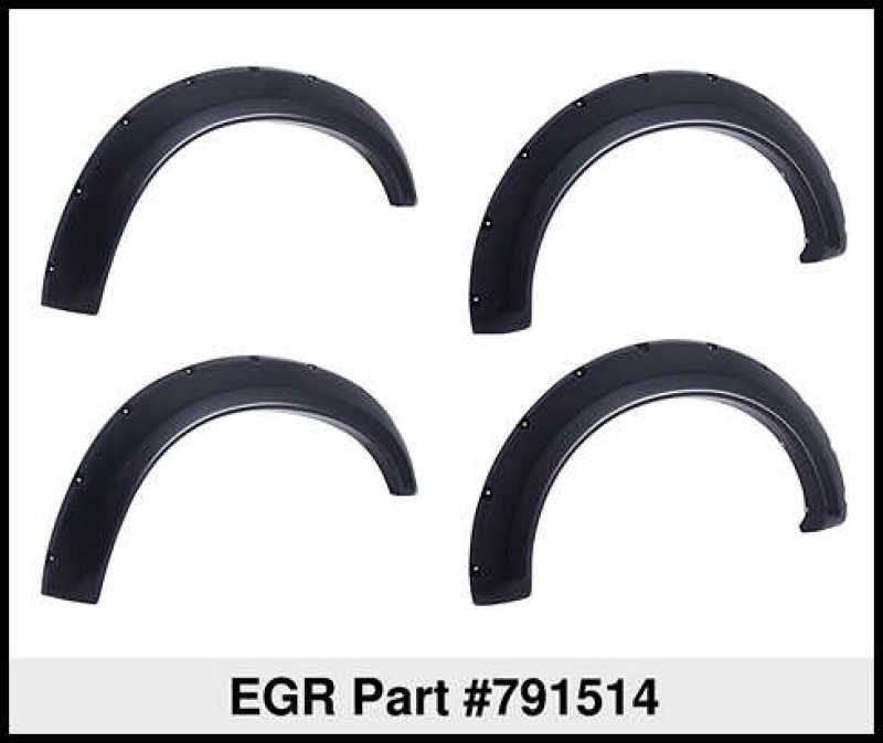 EGR 07-13 GMC Sierra LD 6/8ft Bed Bolt-On Look Fender Flares - Set EGR 07-13 GMC Sierra LD 6/8ft Bed Bolt-On Look Fender Flares - Set