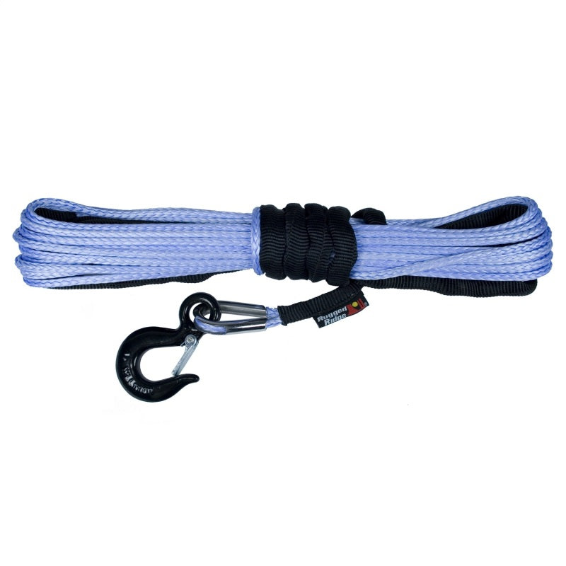 Rugged Ridge Synthetic Winch Line Blue 1/4in X 50 feet Rugged Ridge Synthetic Winch Line Blue 1/4in X 50 feet