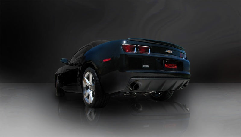 Corsa 2010-2015 Chevrolet Camaro Coupe/Convertible RS 3.6L V6 Black Sport Cat-Back + XO Exhaust Corsa 2010-2015 Chevrolet Camaro Coupe/Convertible RS 3.6L V6 Black Sport Cat-Back + XO Exhaust