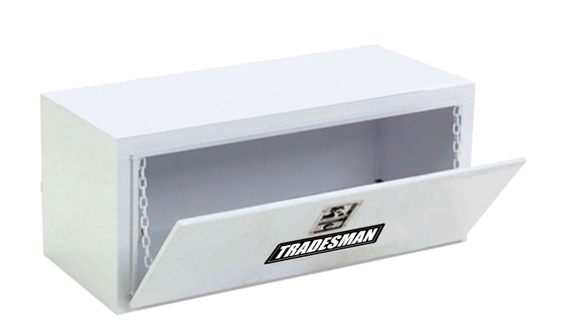 Tradesman Steel Flush Mount Truck Tool Box (48in.) - White Tradesman Steel Flush Mount Truck Tool Box (48in.) - White
