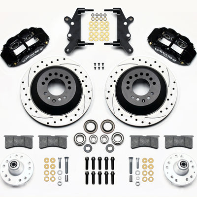 Wilwood Narrow Superlite 6R Front Hub & 1PC Rtr Kit 12.88in Dril 60-68 Ford / Mercury Full Size
