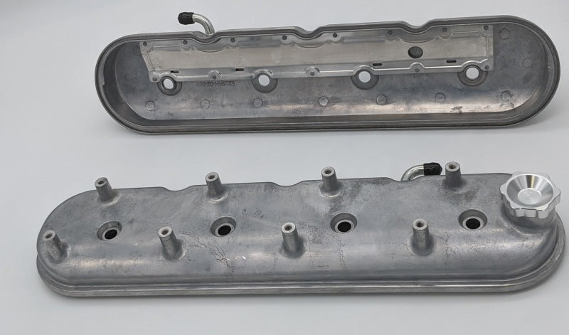 Granatelli 96-22 GM LS Standard Valve Cover w/Angled Coil Mount - Cast Finish (Pair) Granatelli 96-22 GM LS Standard Valve Cover w/Angled Coil Mount - Cast Finish (Pair)