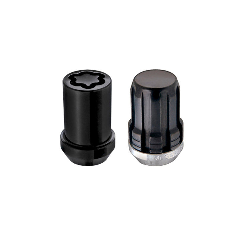 McGard SplineDrive Tuner 5 Lug Install Kit w/Locks & Tool (Cone) M12X1.25 / 13/16 Hex - Black McGard SplineDrive Tuner 5 Lug Install Kit w/Locks & Tool (Cone) M12X1.25 / 13/16 Hex - Black