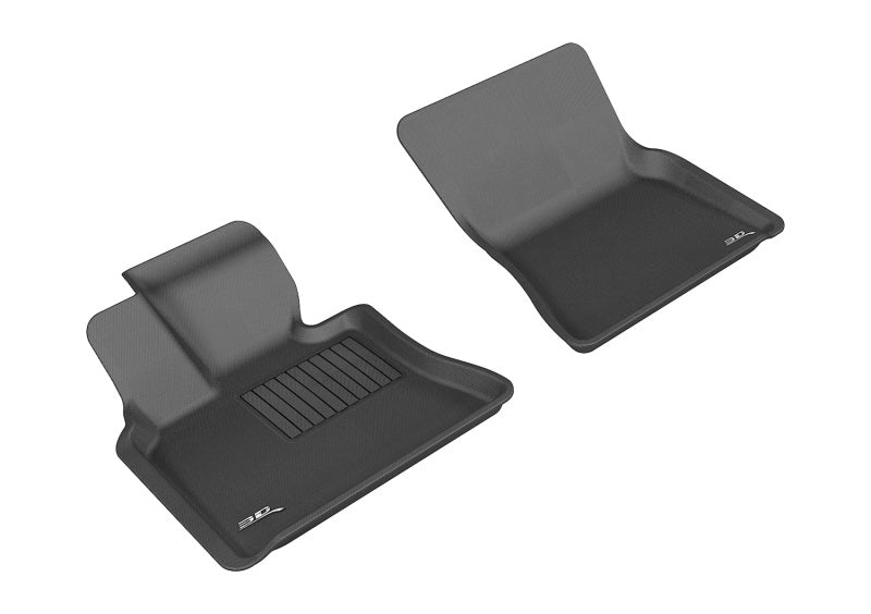 3D MAXpider 2007-2013 BMW X5/X6 E70/E71 Kagu 1st Row Floormat - Black 3D MAXpider 2007-2013 BMW X5/X6 E70/E71 Kagu 1st Row Floormat - Black