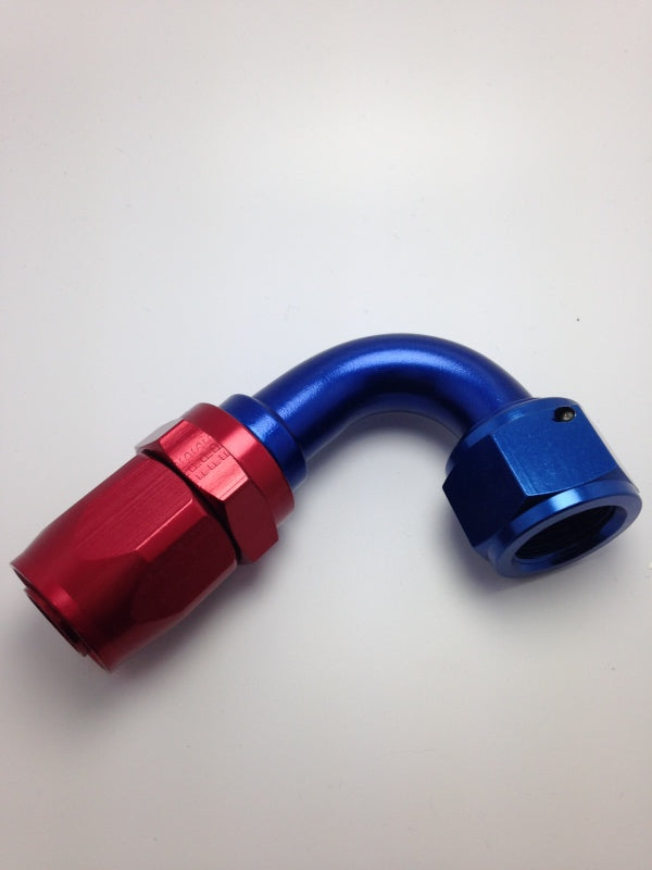 Fragola -10AN Nut x -12AN Hose Reducing Hose End - Blue/Red 120 Degree Fragola -10AN Nut x -12AN Hose Reducing Hose End - Blue/Red 120 Degree