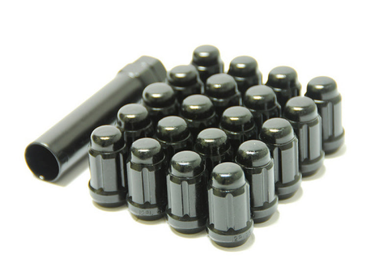 Wheel Mate Muteki Closed End Lug Nuts - Black Chrome 12x1.50 Wheel Mate Muteki Closed End Lug Nuts - Black Chrome 12x1.50