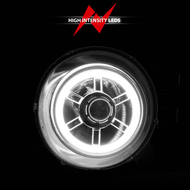 ANZO 2007-2013 Toyota Fj Cruiser Projector Headlights w/ Halo Chrome ANZO 2007-2013 Toyota Fj Cruiser Projector Headlights w/ Halo Chrome