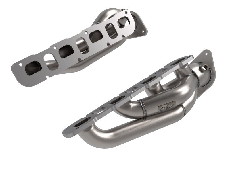 aFe 21-22 Jeep Wrangler 392 Twisted Steel Header 1-7/8 IN to 2-3/4 IN 304 w/ Raw Finish aFe 21-22 Jeep Wrangler 392 Twisted Steel Header 1-7/8 IN to 2-3/4 IN 304 w/ Raw Finish