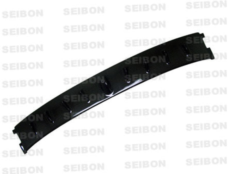 Seibon 03-07 Mitsubishi Evo  8 & 9 Carbon Fiber Rear Fin Spoiler Seibon 03-07 Mitsubishi Evo  8 & 9 Carbon Fiber Rear Fin Spoiler