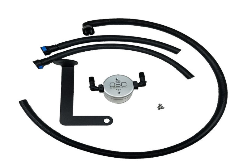 J&L 10-15 Chevrolet Camaro LS3 6.2L Passenger Side Oil Separator 3.0 - Clear Anodized J&L 10-15 Chevrolet Camaro LS3 6.2L Passenger Side Oil Separator 3.0 - Clear Anodized