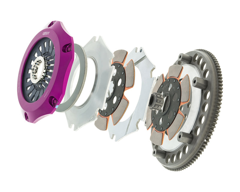 Exedy 1996-1996 Mitsubishi Lancer Evolution IV L4 Hyper Compe-R Twin Cerametallic Clutch Rigid Disc Exedy 1996-1996 Mitsubishi Lancer Evolution IV L4 Hyper Compe-R Twin Cerametallic Clutch Rigid Disc