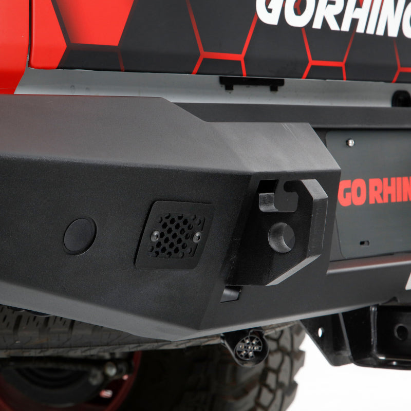 Go Rhino 20-22 Jeep Gladiator JT Trailine Rear Full Width Bumper - Tex. Blk Go Rhino 20-22 Jeep Gladiator JT Trailine Rear Full Width Bumper - Tex. Blk