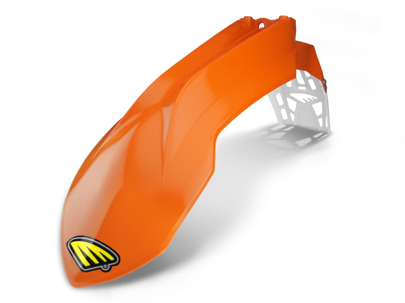 Cycra 13-16 KTM 125-500 SX/XC/SX-F/XC-F/XC-W/EXC/EXC-F/XCF-W Cycralite Front Fender - Orange Cycra 13-16 KTM 125-500 SX/XC/SX-F/XC-F/XC-W/EXC/EXC-F/XCF-W Cycralite Front Fender - Orange