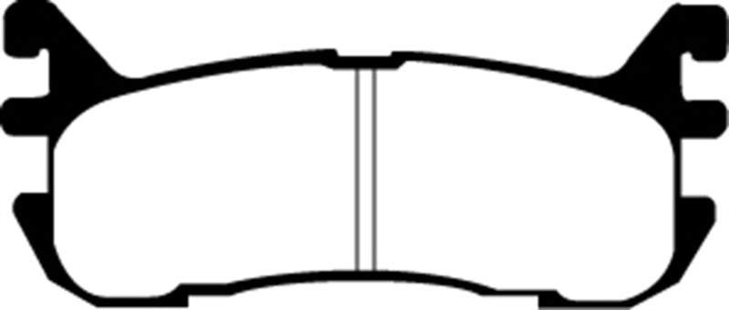 EBC 97-02 Ford Escort 2.0 Greenstuff Rear Brake Pads EBC 97-02 Ford Escort 2.0 Greenstuff Rear Brake Pads