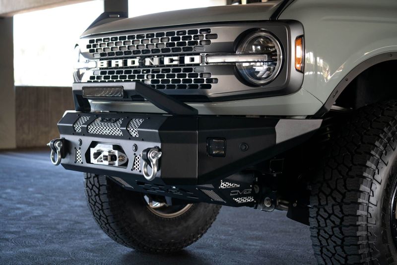 DV8 Offroad Bull Bar Add-On For DV8 Ford Bronco Bumpers - Fits 13in Elite Series Light Bar DV8 Offroad Bull Bar Add-On For DV8 Ford Bronco Bumpers - Fits 13in Elite Series Light Bar