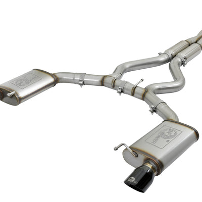 aFe MACHForce XP 3in-2.5in 304SS Exhaust Cat-Back 15-20 Audi S3 L4-2.0L (t) - Black Tips