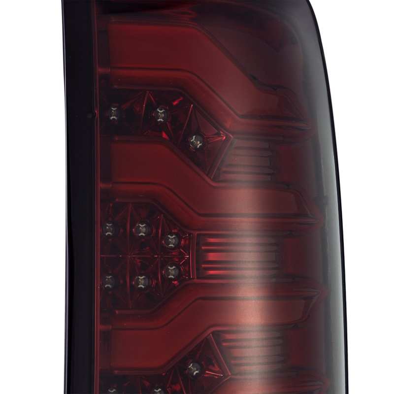 AlphaRex 14-18 GMC Sierra 1500 PRO-Series LED Tail Lights Red Smoke AlphaRex 14-18 GMC Sierra 1500 PRO-Series LED Tail Lights Red Smoke