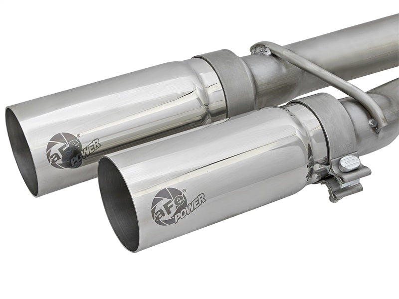 aFe Rebel Series 3in SS Cat-Back Exhaust System w/ Polished Tip 04-15 Nissan Titan V8 5.6L aFe Rebel Series 3in SS Cat-Back Exhaust System w/ Polished Tip 04-15 Nissan Titan V8 5.6L
