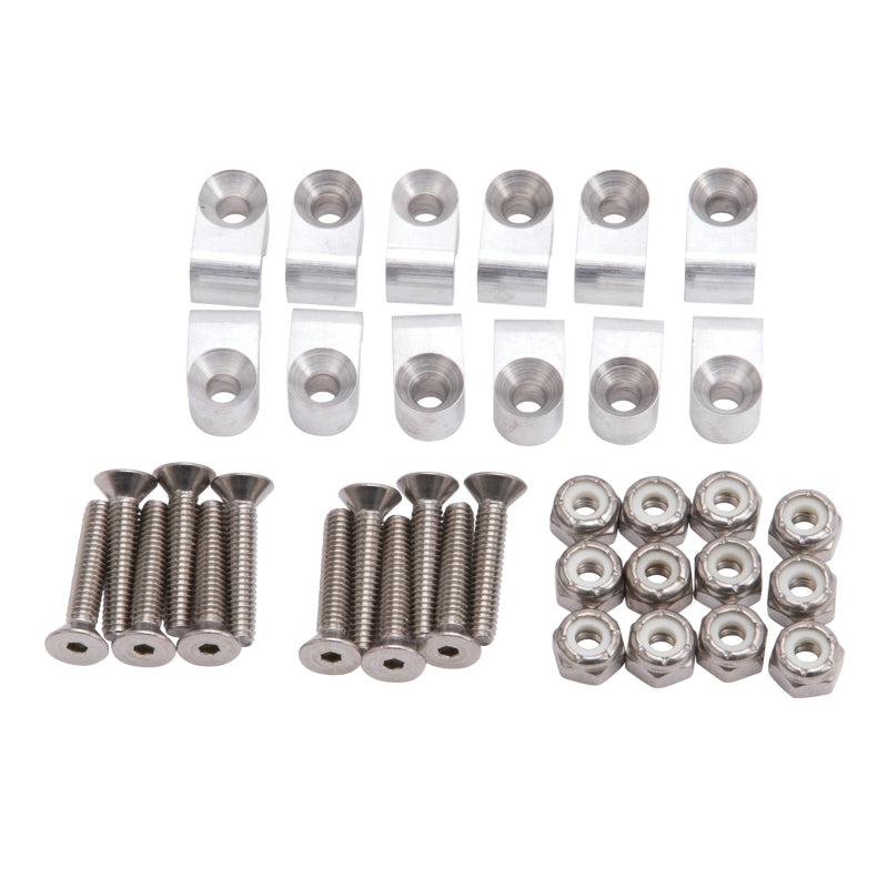 Russell Performance Billet 3/16in Tubing Clamp Natural Finish (12 pcs.) Russell Performance Billet 3/16in Tubing Clamp Natural Finish (12 pcs.)