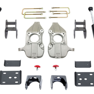 MaxTrac 15-18 Ford F-150 2WD 2in/4in MaxPro Lowering Spindle Kit