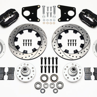 Wilwood Forged Dynalite Front Kit 12.19in Drilled 62-72 CDP B & E Body-Drum
